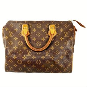 Louis Vuitton Vuitton Monogram Speedy 30
